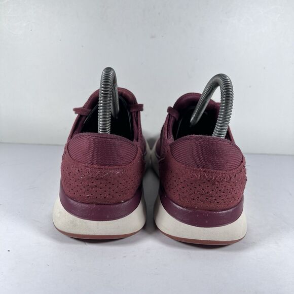 Kizik Lima Red Hands Free Lace Up Shoes Sneakers Women's Size 6.5 - Picture 4 of 9